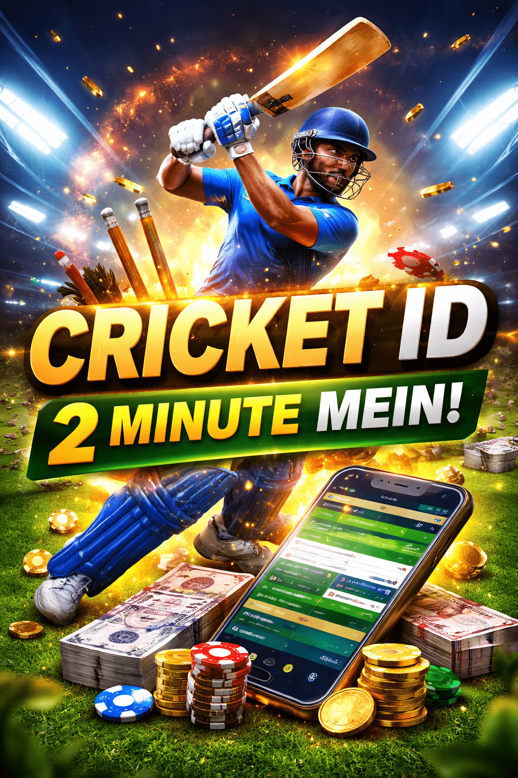 Cricket ID 2 Minute Mein image bnakr do