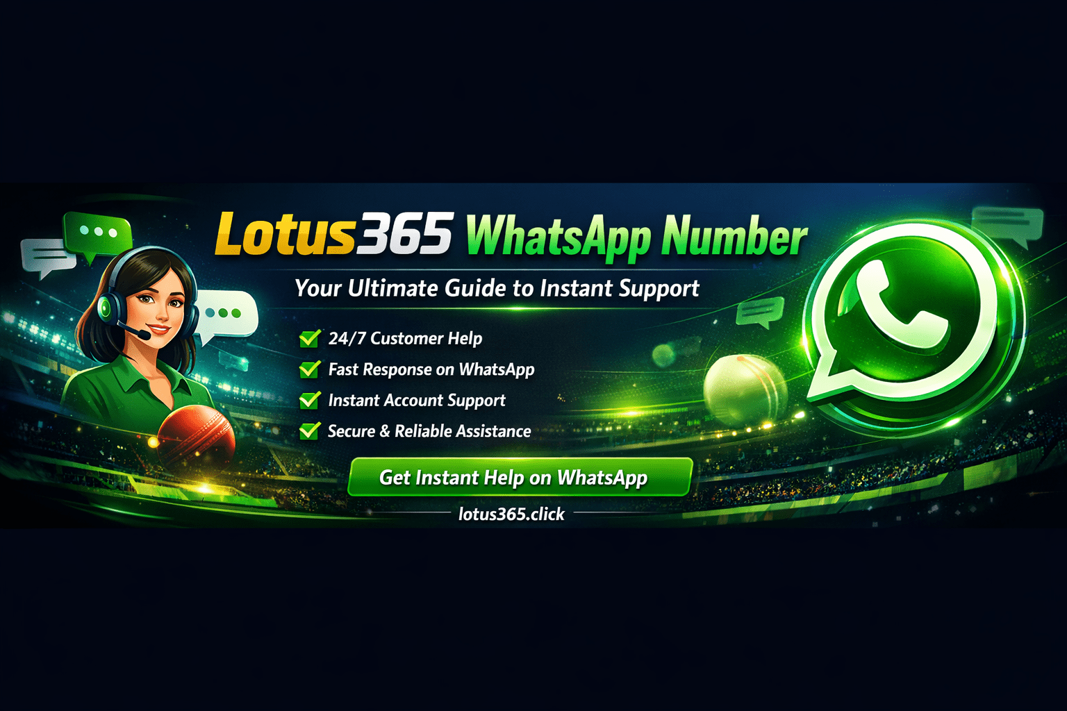 Lotus365 WhatsApp Number