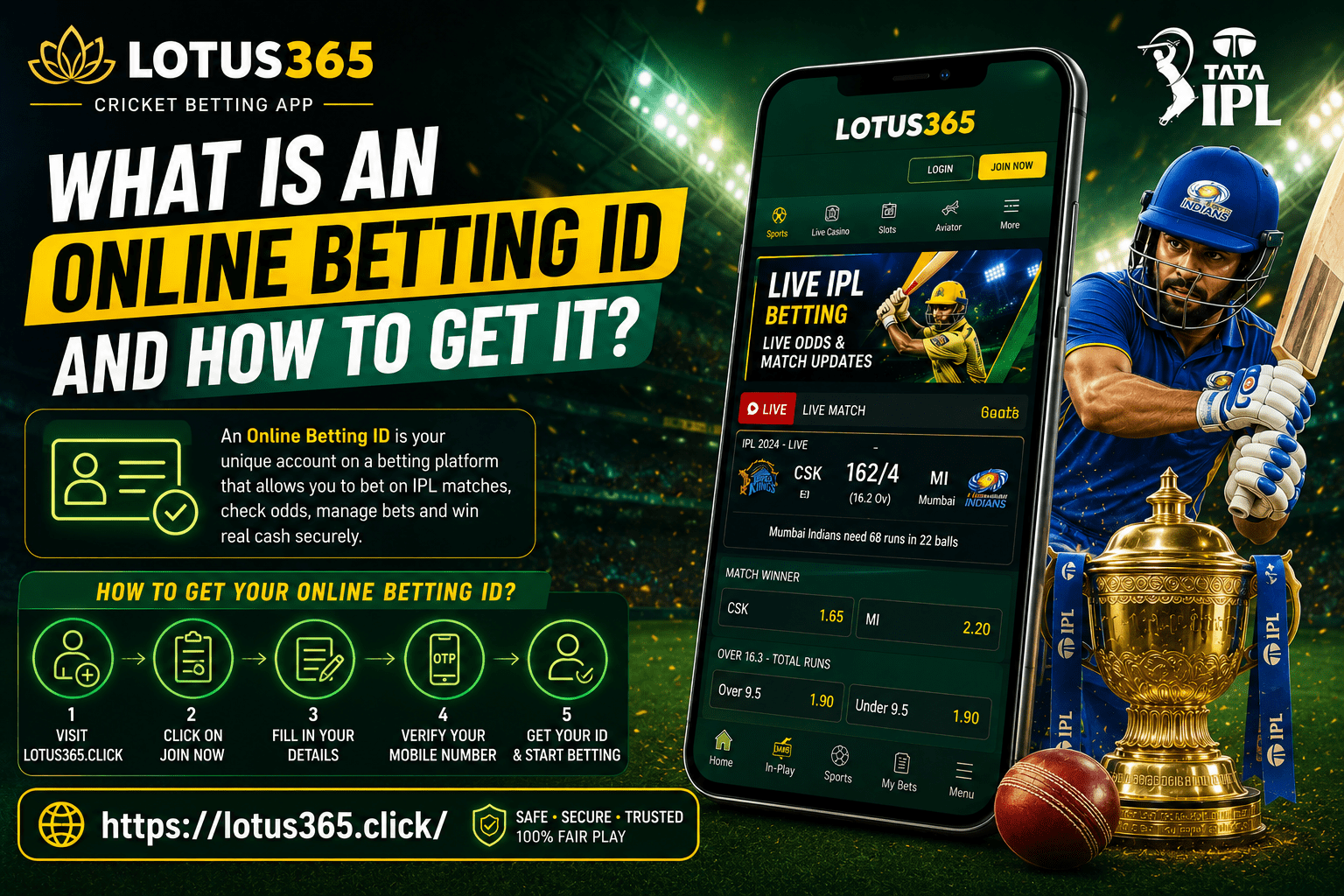 Online Betting ID
