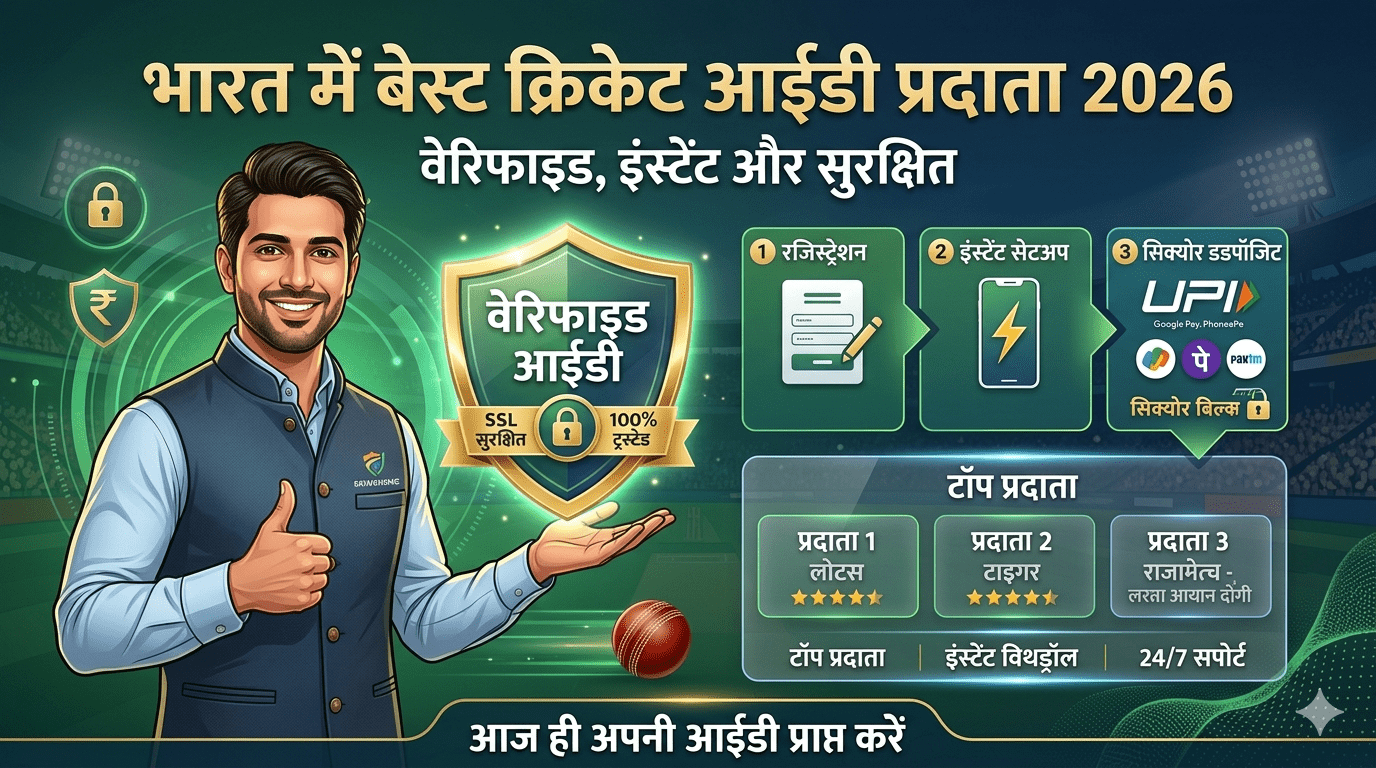 Best Cricket ID Provider in India 2026 – Verified, Instant & Secure